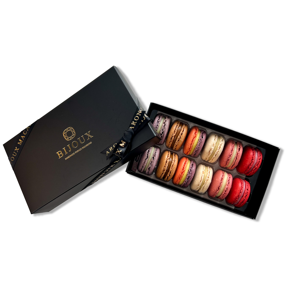 Mademoiselle Collection Macarons Gift Box | Bijoux Macarons